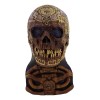 Máscara De Calavera Azteca Cráneo México Halloween Ghoulish Café