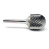 HELONGCO SC9D Cylindrical Cut Tungsten Carbide Burr Bur Cutting Tool