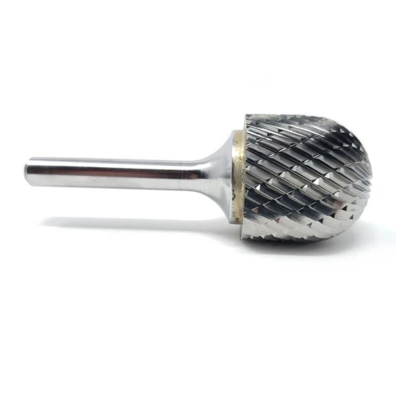 HELONGCO SC9D Cylindrical Cut Tungsten Carbide Burr Bur Cutting Tool