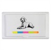 'Bedlington Terrier' Sticky Note Ruler Pad (ST00030639)