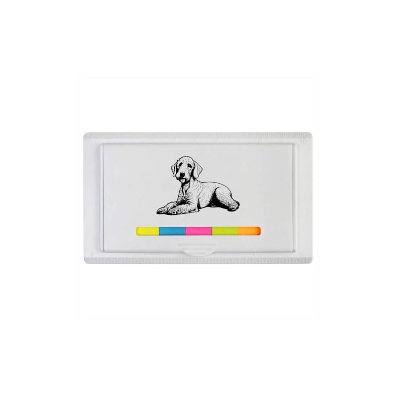'Bedlington Terrier' Sticky Note Ruler Pad (ST00030639)