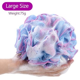 Btyms Esponja Baño Grande Lufa Unidad Exfoliante Malla Cuerpo Estropajo Ducha Paquete