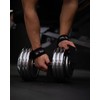 Athletic Aesthetics Professional Lifting Straps (Padded) + Basic Exercise Guide