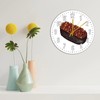 15" Silent Non-Ticking Wall Clocks Battery Operated Sushi Japanese Food
