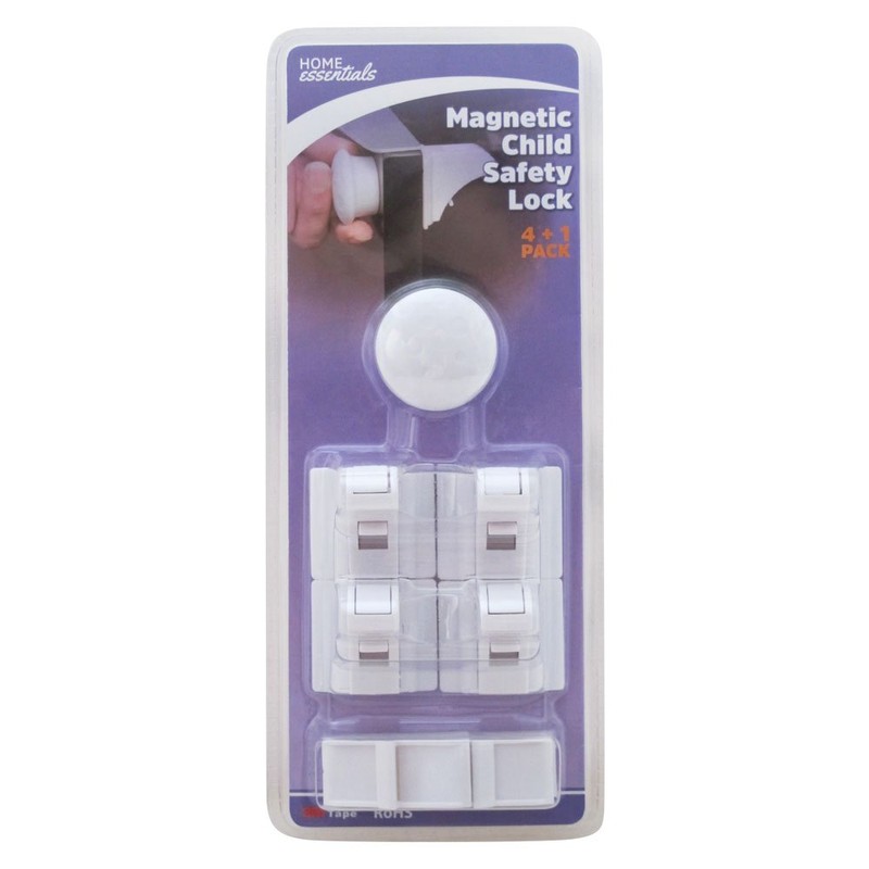 Home Essentials ~ Magnetic Cabinet Locks ~ No Tools Needed