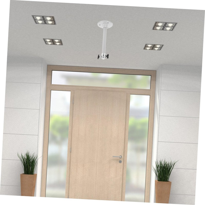 BUGUUYO Adjustable Projector Wall Mount Bracket Ceiling and Wall Shelf