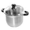 10 Qt Stock Pot 18/10 Stainless Steel Super Double Capsulated