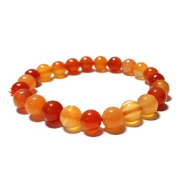 Sawcart Carnelian Crystal Orgone Pyramid with Flower of Life Symbol, Stone Bracelet & Orgone Pendant Necklace Kit for Aura Cleansing, Reiki Spiritual Healing, Energy Generator, Yoga Meditation