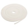 PATIKIL 1/5"Wx1/5"Tx16.4Ft Silicone Foam Seal Strip, High Density Square Solid