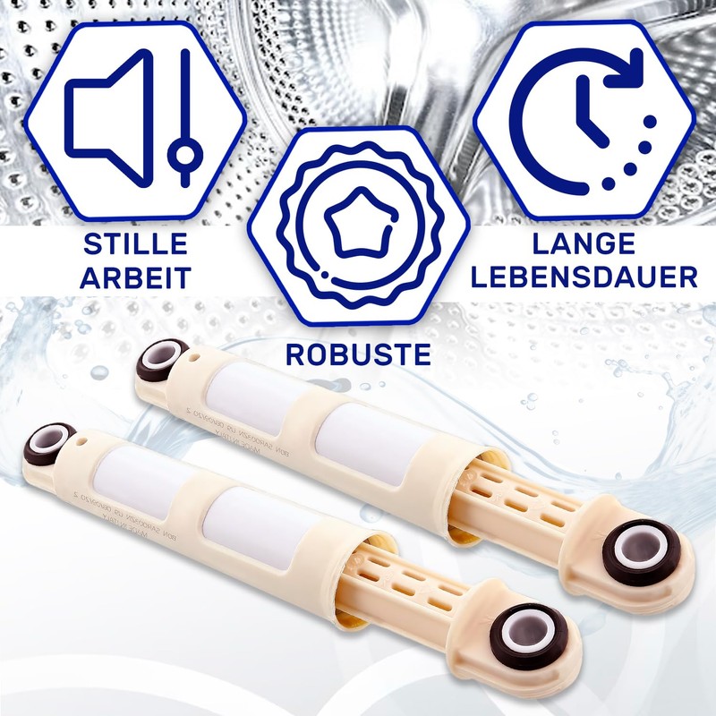 2 x Shock Absorbers Washing Machine 215 mm - 300