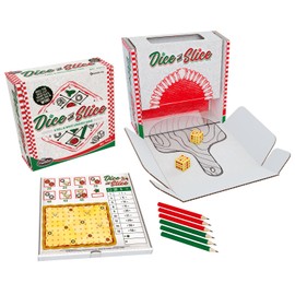 ThinkFun's Dice and Slice Pizza Party Dice Game - Deliciously Strategic Pizza Slicing Game
