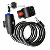 Bicycle Bike Lock Anti-Theft Steel Cable – Portable Security Lock
