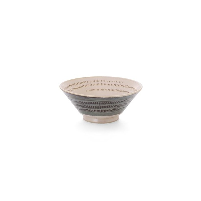 Marusankondo Donburi Bowl Ramen Bowl Ramen Bowl Set, Stylish, Mino