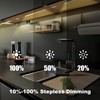 3PCS x 12inch Under-Counter Light Fixtures, LED Cabinet Lights with