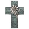 Dicksons Bless Our Family Floral Turquoise 10 Inch Decorative Wall