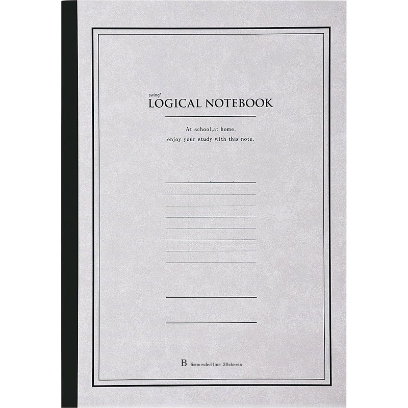 5 colors Pakkuno-B507B-5P Nakabayashi swing logical notebook classic B5 size