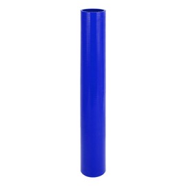 X AUTOHAUX X AUTOHAUX 1 Pcs 57mm/2.24" ID 500mm/19.69" Length 0 Degree Blue Car Silicone Hose Coolant Hose Universal
