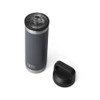 YETI Rambler Water Bottle 18 oz (532 ml) Charcoal -