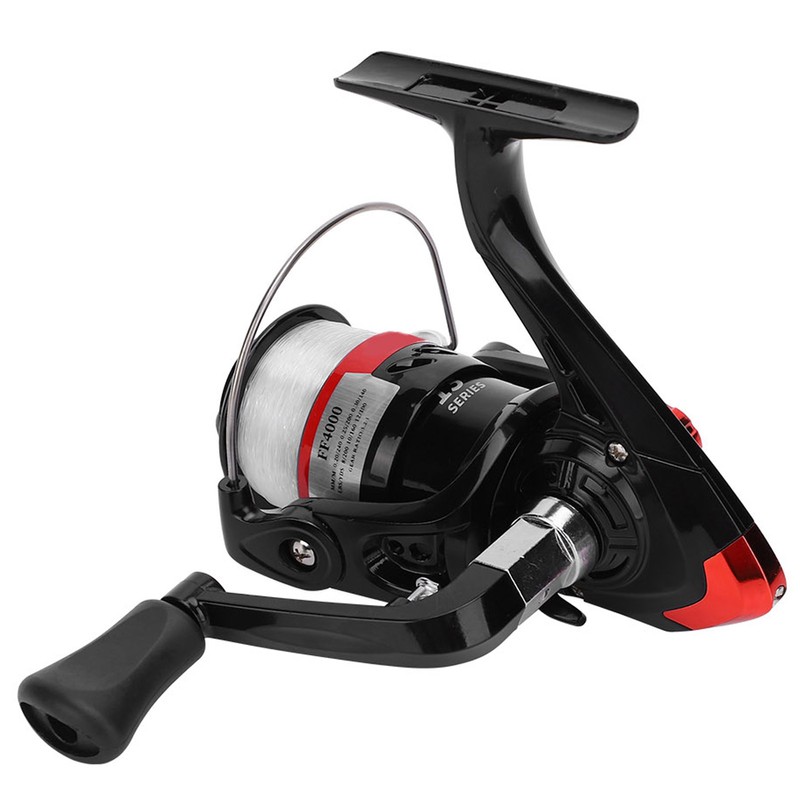 Portable Fishing Reel Casting Rods with Fish Wire Spinning Reel