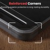 Sooez Reinforced Clipboard with Storage, Inner Plastic Folder Attached, Heavy