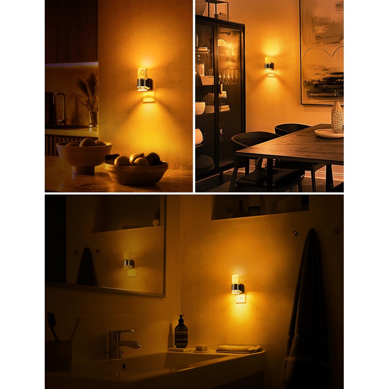 L LOHAS LED Night Light,Dimmable Night Lights Plug into Wall,
