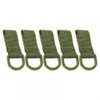 DONGKER 5PCS Tactical Molle D Hanging Buckle,Nylon Webbing D-Buckle for