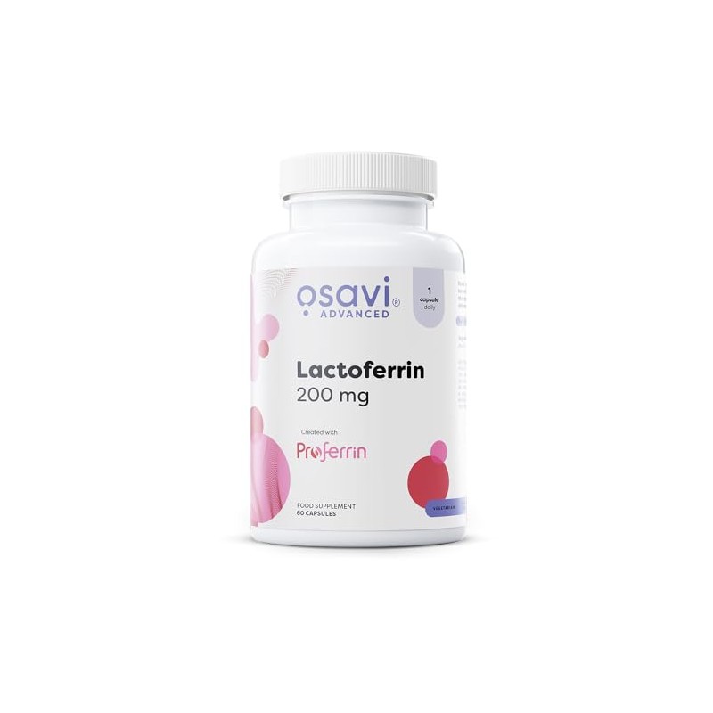Osavi Lactoferrin, 200mg - 60 caps