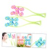 WOONEKY 2pcs Face Massage Roller Hand Held Aging Facial Care