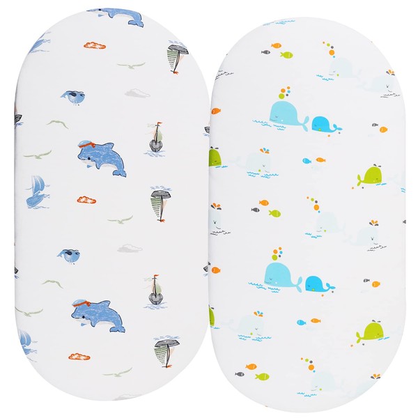 Bassinet Sheets Compatible with Chicco Lullago Anywhere & Baby Bjorn