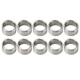 10Pcs Washer Spacer 15mm OD 12mm ID Stainless Steel Hardware Accessory Part Set Kit3515-0015-0080