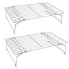 P&P CHEF Cooling Rack Set of 2, 2-Tier Stackable Stainless
