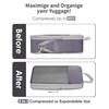 NMNGB Compression Packing Cubes for Carry on Suitcase, 6 Set