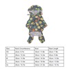 Dog Raincoat Hooded Reflective Windproof Breathable Lightweight Pet Rain Jacket