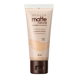 Base de Maquillaje Líquida Renova Matte Natural Beige Claro 30ml