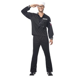 California Costumes Navy, Black, Medium Costume