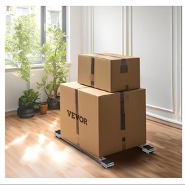 Vevor, Appliances Rollers Heavy Duty Furniture , 660 lbs Total Load, Extendable Appliance Rollers Mobile Washing Machine Base, Fridge Stand Dolly Movers for Refrigerators, Dryers, Dishwashers, White