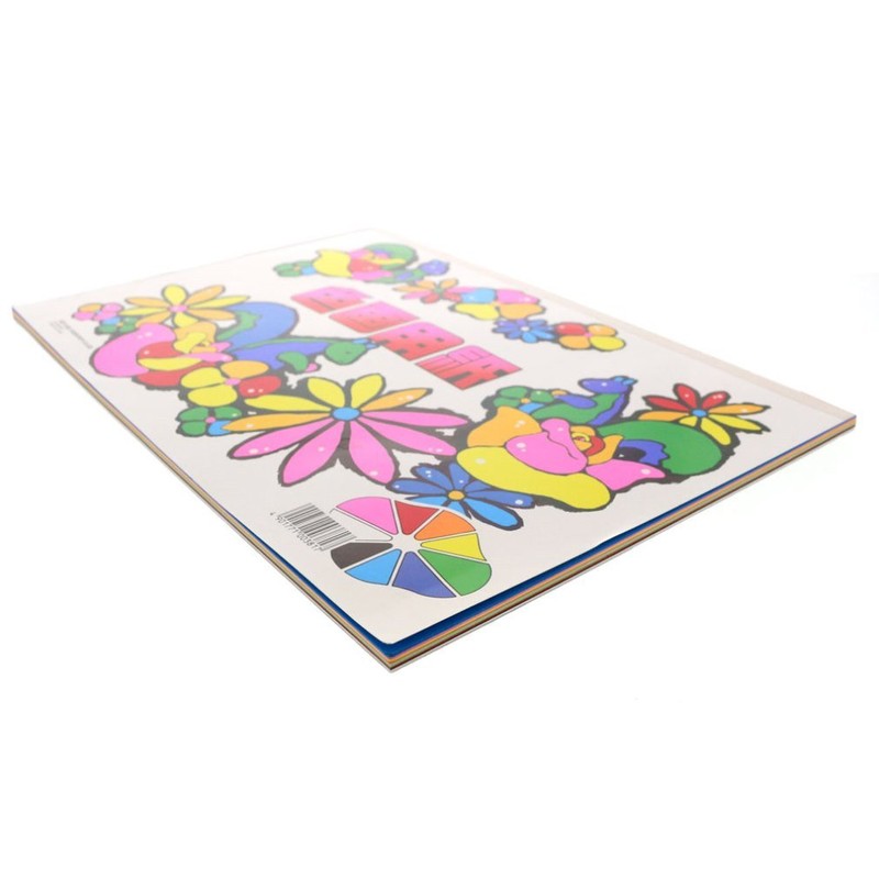 Sunstar Stationery A4 Color Drawing Paper, 0235000B, 9 Colors, 28