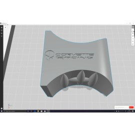 CORVETTE CHANNEL *NEW* - JAKE Corvette Racing  C7 CORVETTE CUP HOLDER CENTER DIVIDER REPLACEMENT