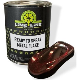 LiME LiNE Brandywine Metal Flake Ready to Spray  Automotive Basecoat- 1 Quart