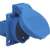 SIROX® Protective contact built-in sockets IP 54 blue cable feed