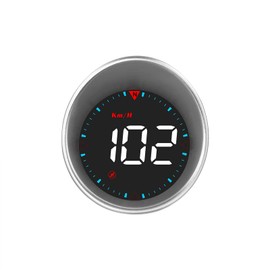 Car Head-up Display Digital Speedometer Display Driving Mileage, Compass Angle, Overspeed Alarm and Fatigue Driving Alarm ALKOY