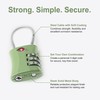 UP Security Luggage Locks TSA Approved, Airplane Travel Essentials, TSA