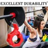 Rayong 4 Pcs 1 Inch Olympic Barbell Clamps Collars, Weightlifting