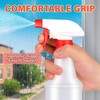 DIYSELF 16oz Spray Bottles 4 Pack, Heavy Duty Refillable Spray
