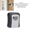 Key Lock Box 5in 4 Digit Combination Lockbox Resettable Code