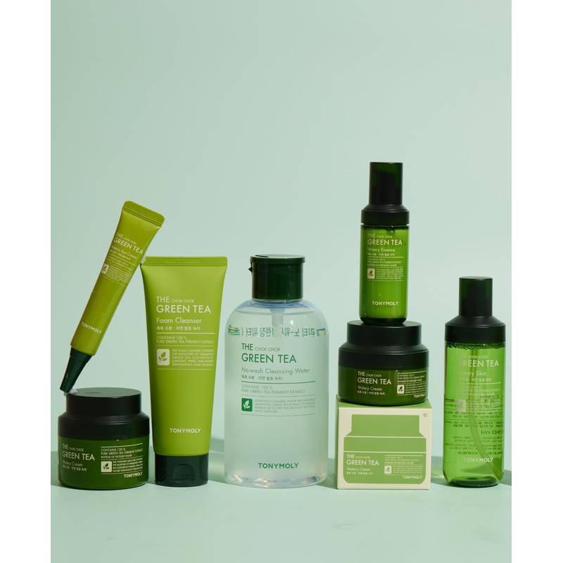 TONYMOLY The Chok Chok Green Tea Foam Cleanser, 2 ct.