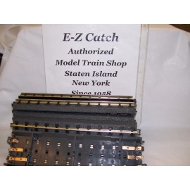 MTH 8 Pack Brand New MTH RealTrax Nickel Silver Rail w/ Roadbed 10 inch Straight's