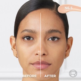 L'Oreal Paris True Match Radiant Serum Concealer, Brightening Under Eye Concealer Make Up with 1.5% Hyaluronic Acid and Caffeine, N6.5, 0.33 Oz