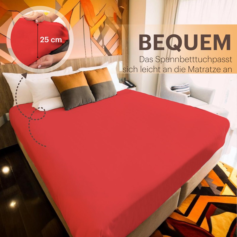 NatureMark Jersey Fitted Sheet, 100% Cotton in Many Sizes and