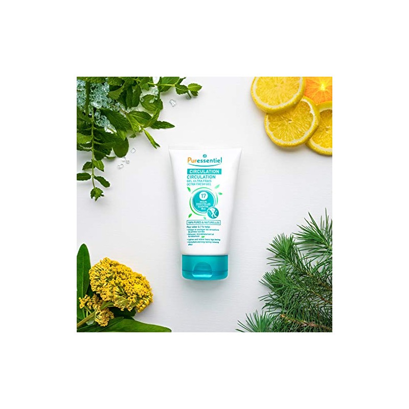 Puressentiel Circulation Ultra-Fresh Gel with 17 Essential Oils - 100%